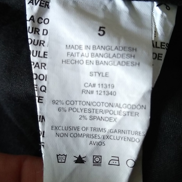 Garage pants black Size 5 long - Picture 4 of 5